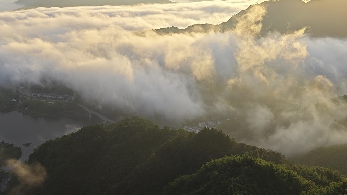 大别山云海延时