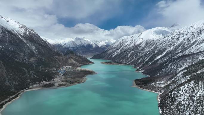 雪山 云海  西藏 湖泊 318