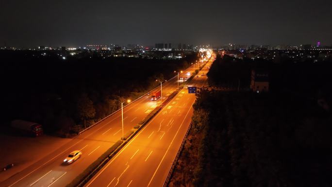沙古公路 夜色 105国道 中山风光风景