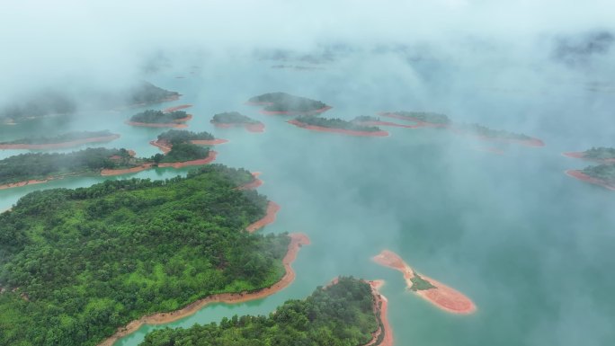 4K云海水资源千岛湖