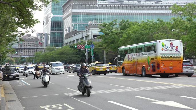 台湾的车流