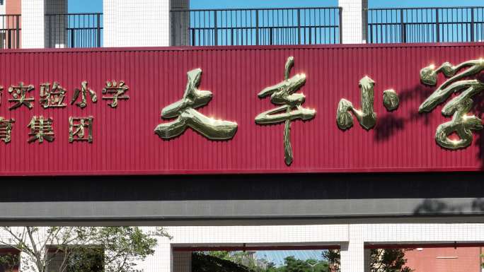 中山港口 大丰小学 7倍长焦4K大丰学校