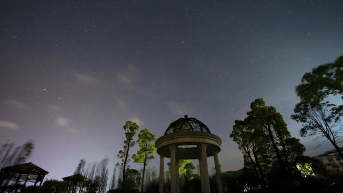 夜景_凤凰山主题公园婚礼广场