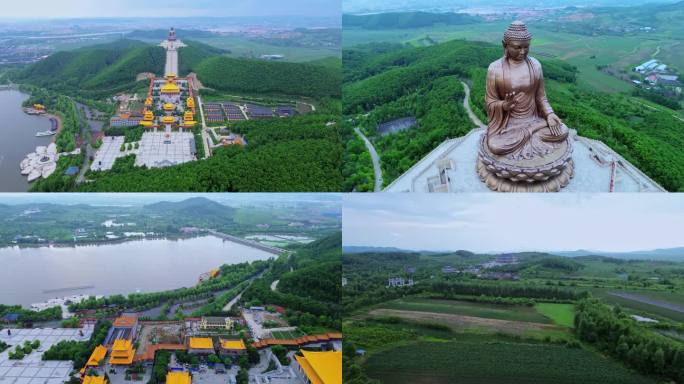 4K航拍短片.吉林敦化六鼎山景区