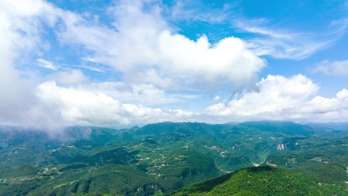 宜昌点军山区（蓝天白云）