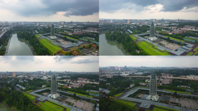 暴雨来临前的大报恩寺