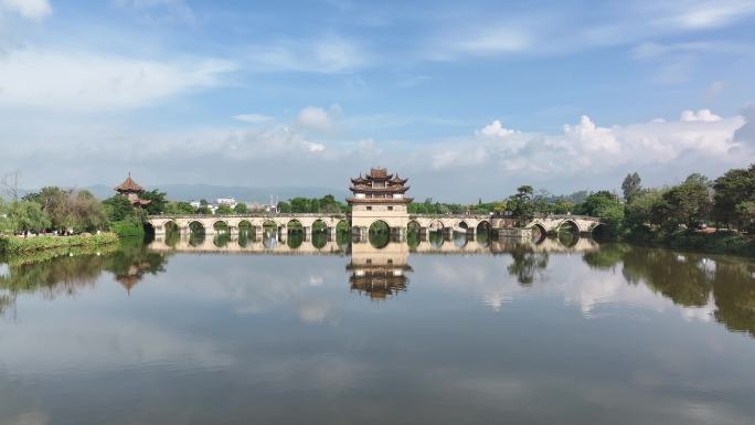 云南红河州建水县十七孔桥风景