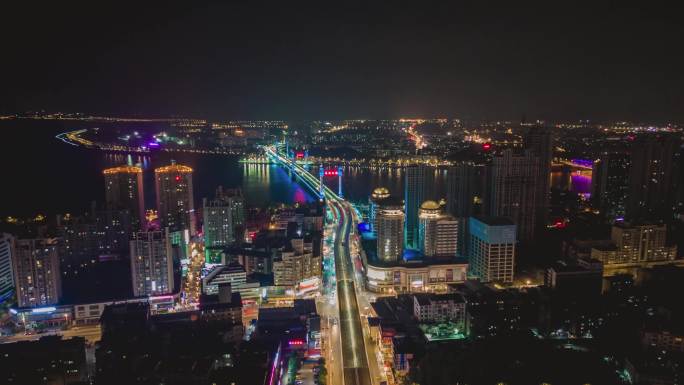 襄阳夜景延时合集襄阳宣传片襄阳站襄阳古城