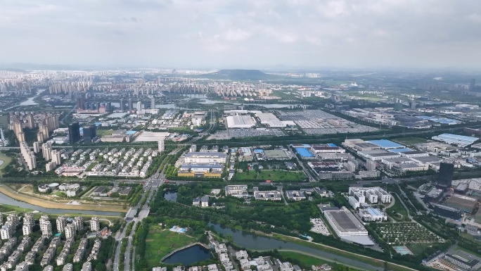 航拍·南京江宁高新技术产业园区