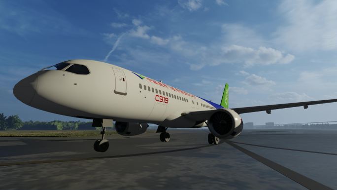 C919客机大飞机