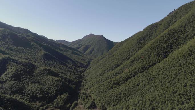 4K航拍安吉龙王山