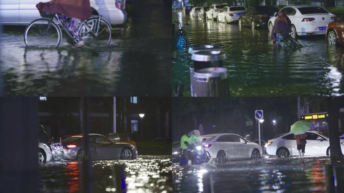 北京暴雨街道1