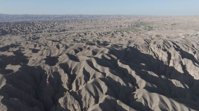 4K-Log-航拍崇山峻岭、沟壑山峦