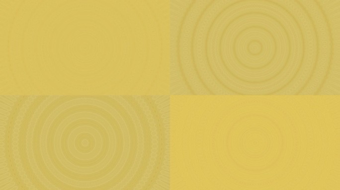 黄色圆圈视频素材背景