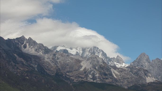 丽江玉龙雪山延时