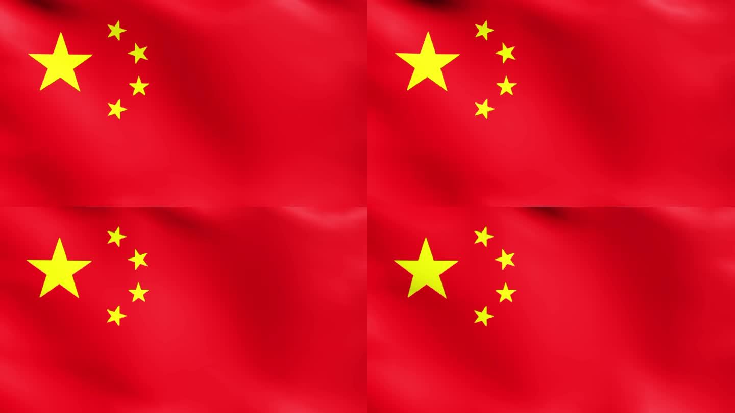 国旗飘扬