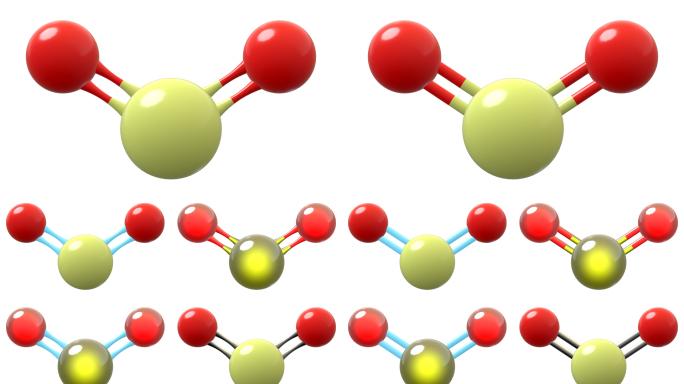 二氧化硫分子动画