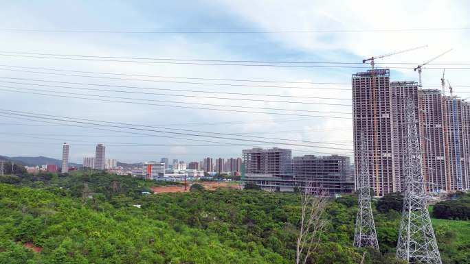 城市用电高压电塔电力电杆铁塔电能