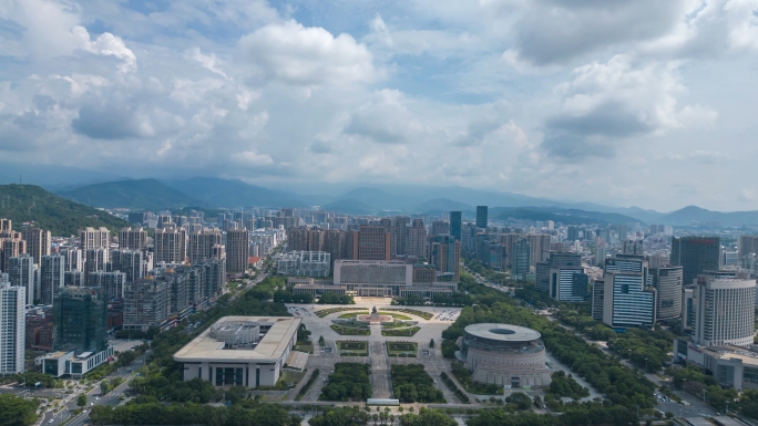 航拍龙岩延时合集龙岩宣传片龙岩大景