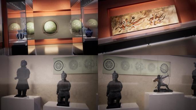 中式艺术馆 三维动画漫游