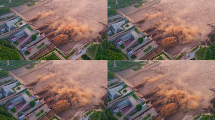 黄河小浪底水库调水调沙