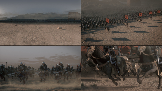 古代战争合集视频素材