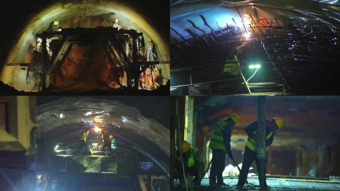 中国中铁 隧道施工 城市轨道交通地下施工