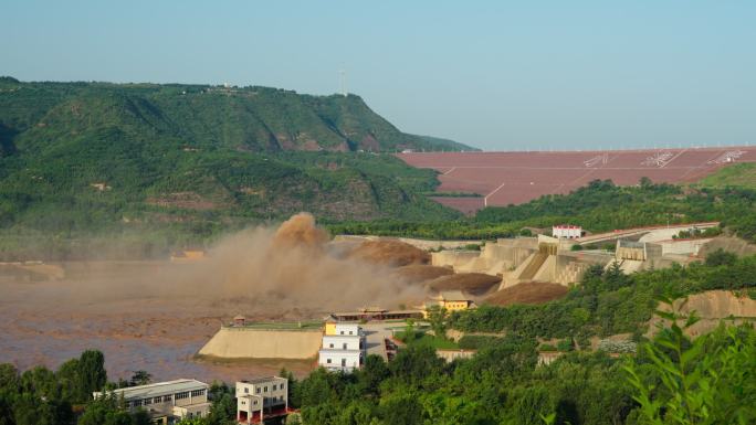 黄河小浪底水库调水调沙