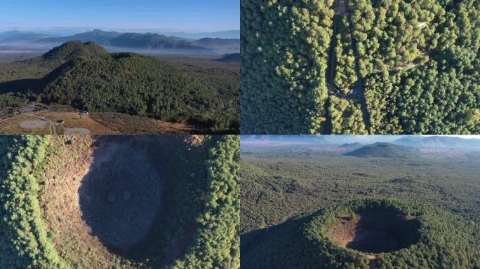 腾冲火山航拍