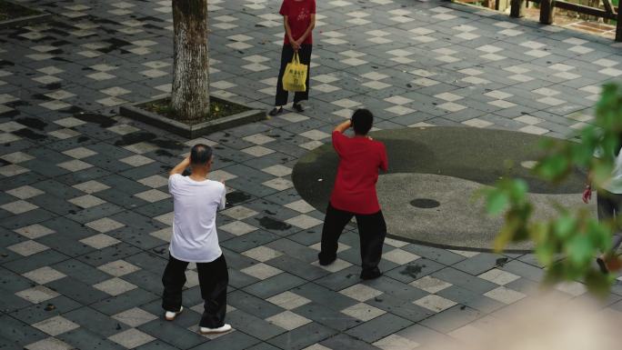 晨练太极拳