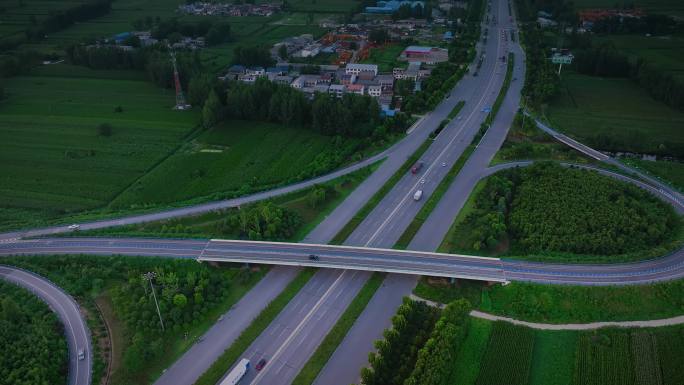 高速公路上下站口