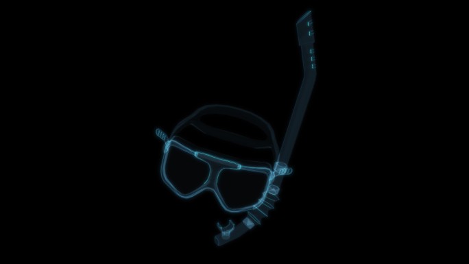 潜水面具 眼镜呼吸阀潜水员游泳运动员深海