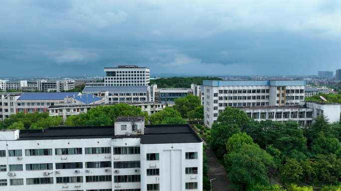 5K航拍衡阳市南华大学雨母校区5