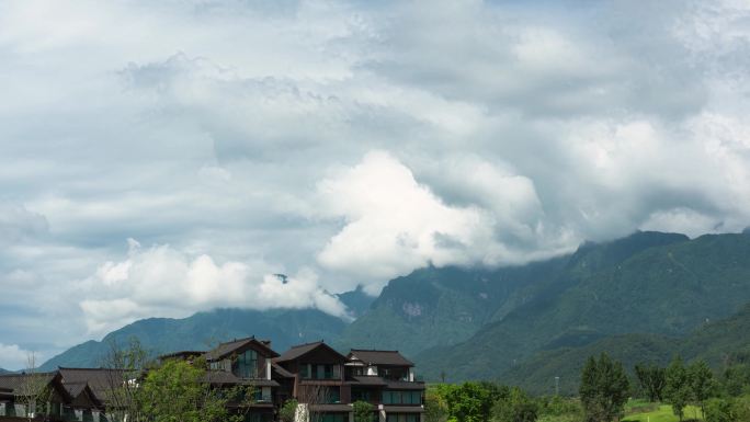 峨眉山延时