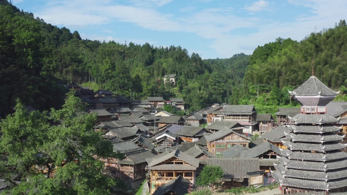 贵州榕江县大利侗寨景区