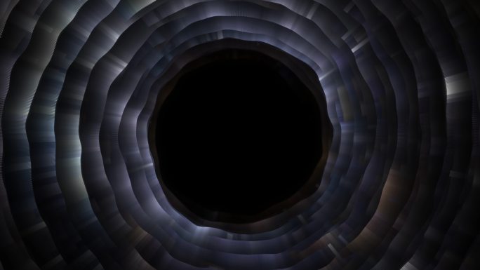 彩色圆圈光效黑洞1