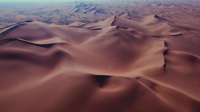 4K沙漠景观航拍壮丽沙漠
