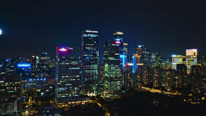 深圳南山软件园城市夜景