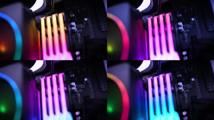 PC散热RGB风扇和内存