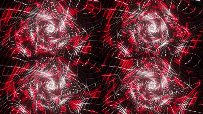 旋转谜:通过一个抽象的红蜘蛛网启发的旋转隧道的宁静进展，人工智能，技术，区块链，时尚，医疗，商业和金