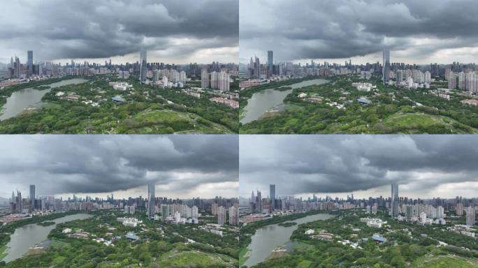 深圳南山区台风暴雨极端天气