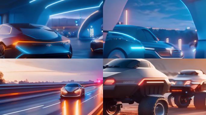 概念汽车 未来汽车 科幻科技汽车