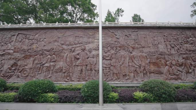 威信县红色扎西红军长征纪念壁
