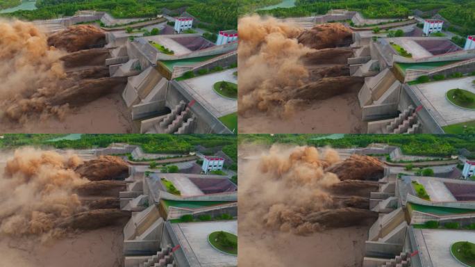 黄河小浪底水库调水调沙