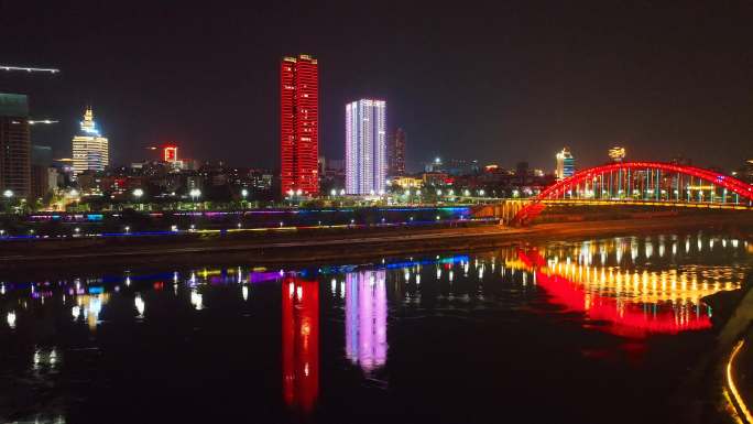 四川省宜宾市三江口夜景