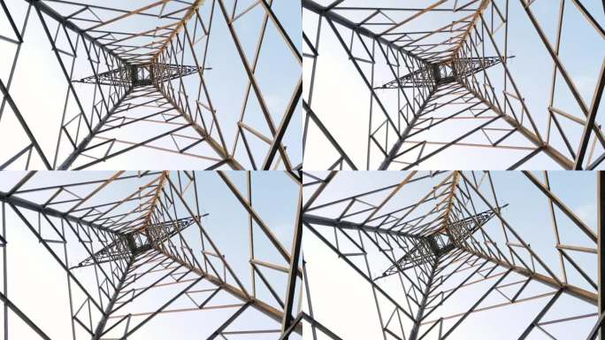 高压电力塔的结构