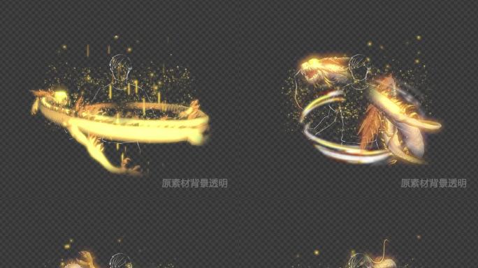 降龙（原创授权带透明背景和音效）
