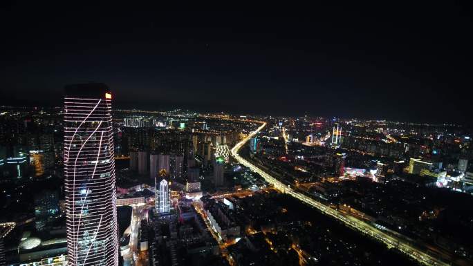 城市航拍大景