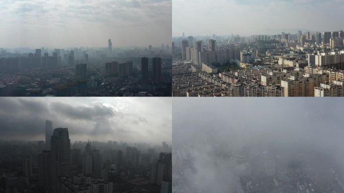 城市航拍大景