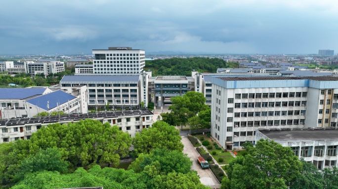 5K航拍衡阳市南华大学雨母校区合集